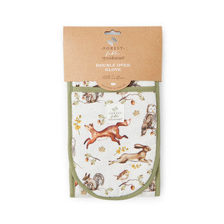 Cooksmart Forest Fable - Double Oven Glove