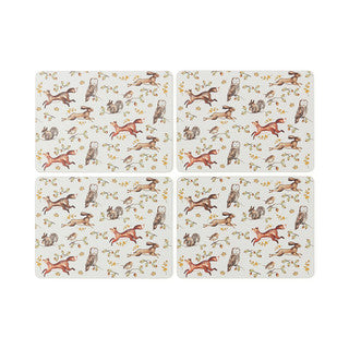 Cooksmart Forest Fable - Set of 4 Placemats