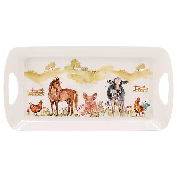 JD Farmyard Medium Tray