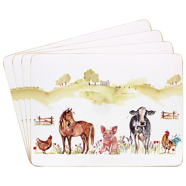 JD Farmyard Placemats Set of 4
