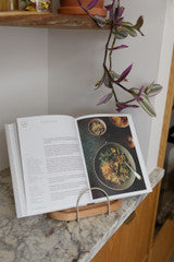 KC KitchenCraft Idilica Beechwood Cookbook Stand