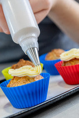 KC KitchenCraft Icing Syringe With Stainless Steel Nozzles