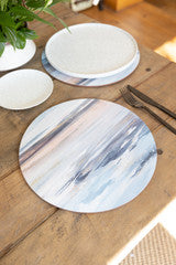 KC Creative Tops Tranquillity Pack Of 4 Round Placemats