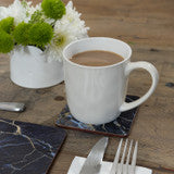 Creative Tops Navy Marble Coaster pack of 6