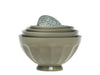 Chic Antique Arés Latte Bowl w. pattern set of 5
H9/D15.5 cm olive