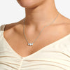 Joma Jewellery  7300 - Love From Your Little Ones 'Three' Necklace In Silver Plating