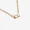 Joma Jewellery 6916 - Love From Your Little Ones 'Two' Necklace In Gold Plating
