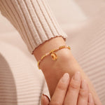 Joma Jewellery 6138 - July A Little Birthstone Gold Bracelet