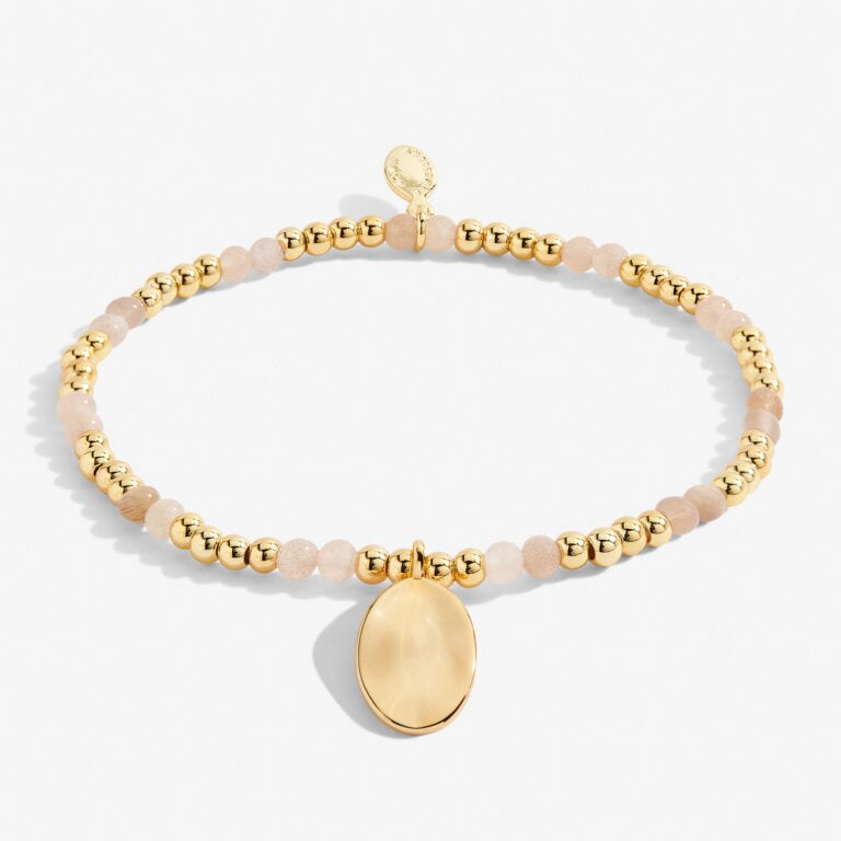 Joma Jewellery 6138 - July A Little Birthstone Gold Bracelet