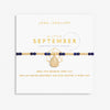 Joma Jewellery 6140 - September A Little Birthstone Gold Bracelet