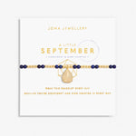 Joma Jewellery 6140 - September A Little Birthstone Gold Bracelet