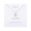 Joma Jewellery 4661 - Birthstone A Little Necklace August Aventurine