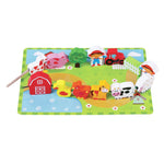 Inside Out Toys FARM LACING GAME
