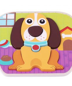 Inside Out Toys Dog Raised Puzzle
