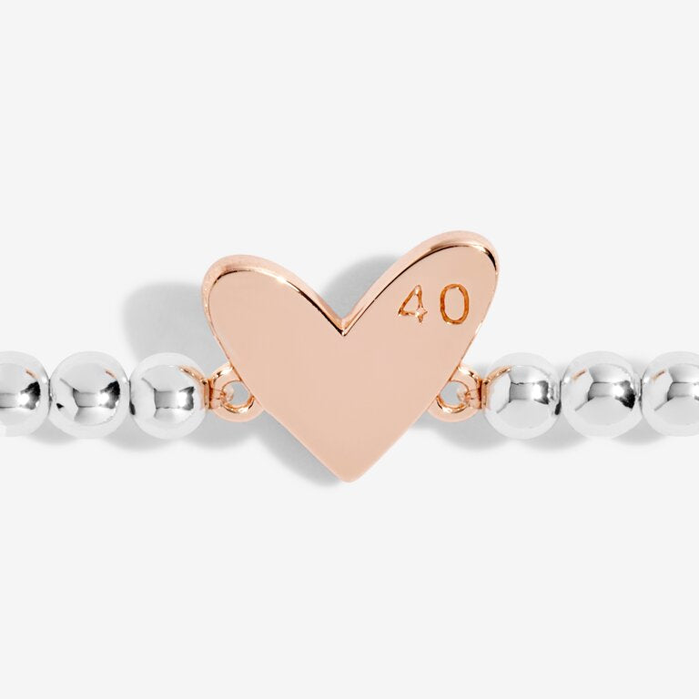 Joma Beautifully Boxed A Little 'Happy 40th Birthday' Bracelet
5078