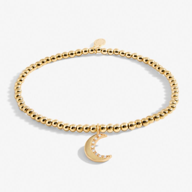 Joma Gold A Little 'Love You To The Moon And Back' Bracelet 6186