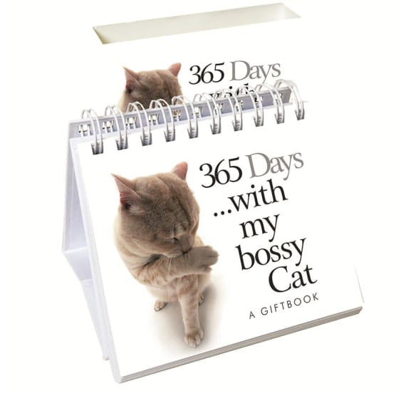All sorted 365 days with my bossy cat