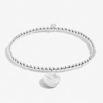 Joma A Little 'You Mean The World To Me' Bracelet In Silver Plating 7016