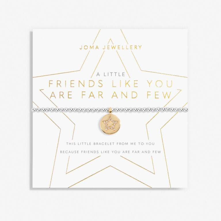 Joma Jewellery A Little Friends Like You Are Far and Few Bracelet 6064