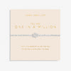 Joma Jewellery Forever Yours You Are One In A Million Silver Bracelet 6158