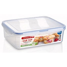 DUN 4.4Lt 'Clip Top' Food Box Steelex