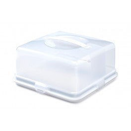 DUN Plastic Cake Box with Handle 33cm