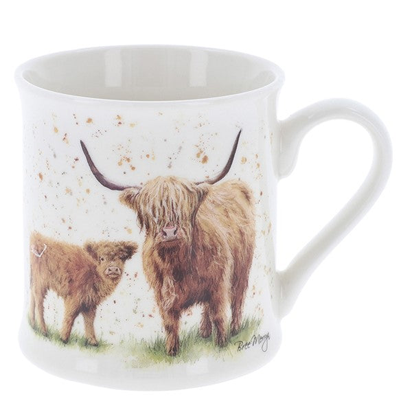 JD Bree Merryn Happy Highland mug