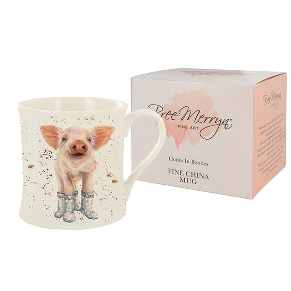 JD Bree Merryn Penelope Pig Mug
