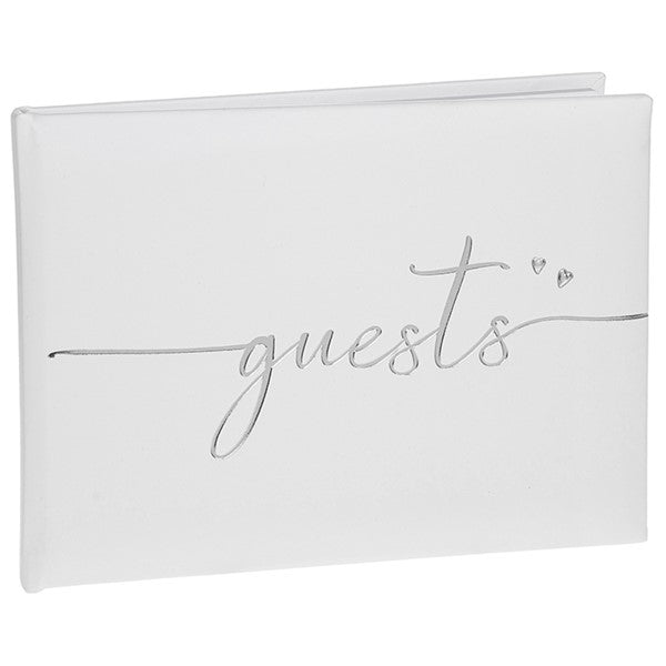 JD Modern Script Guest Book