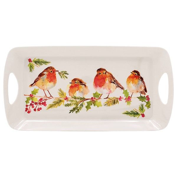 JD Winter Robins Medium Tray