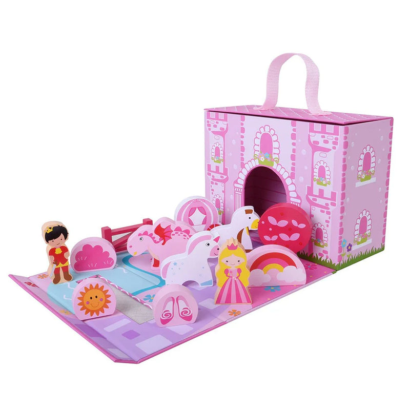 Inside Out Toys Foldaway Unicorn Castle