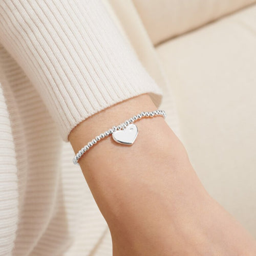 ⭐️STAR BUY⭐️ Joma - With Love Bauble Jewellery Box with Joma Heart Bracelet In Silver Plating