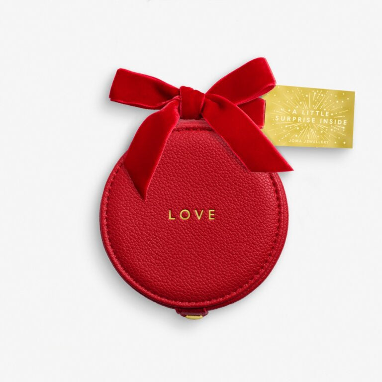 ⭐️STAR BUY⭐️ Joma - With Love Bauble Jewellery Box with Joma Heart Bracelet In Silver Plating