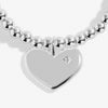 ⭐️STAR BUY⭐️ Joma - With Love Bauble Jewellery Box with Joma Heart Bracelet In Silver Plating