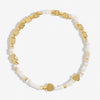 Joma Bridal Happy Little Moments 'Bride To Be' Bracelet In Gold Plating