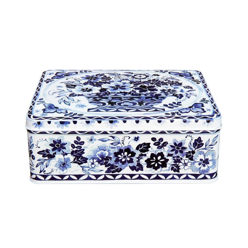 Blue & White - Deep Rectangular