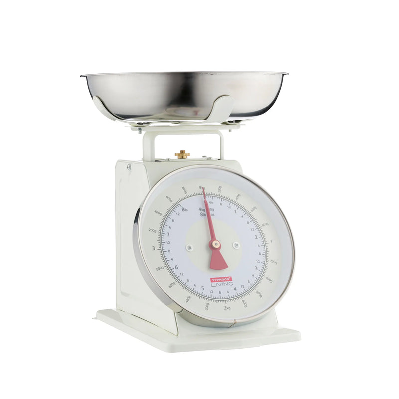 Typhoon living cream kitchen scales