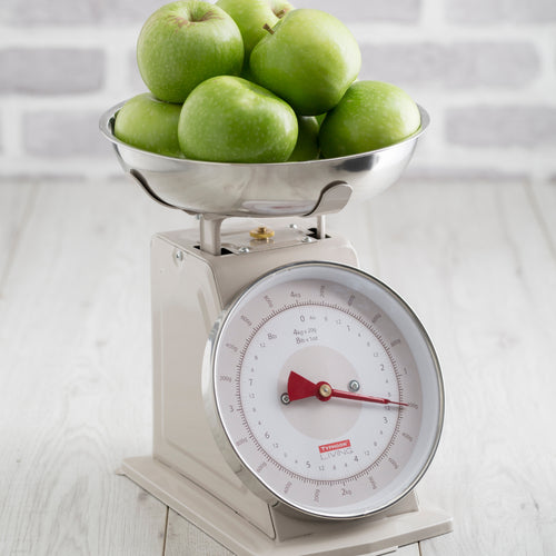 Typhoon living cream kitchen scales