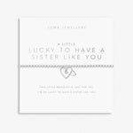Joma A Little 'Lucky To Have A Sister Like You' Bracelet
