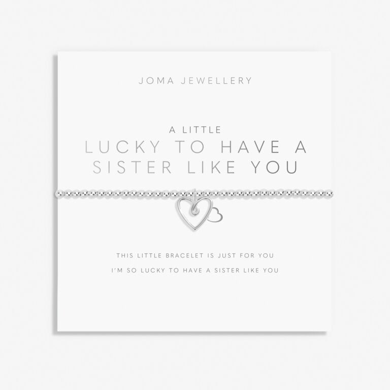 Joma A Little 'Lucky To Have A Sister Like You' Bracelet