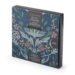 KC Creative Tops Arts & Craft Pack of 4 Premium Coasters