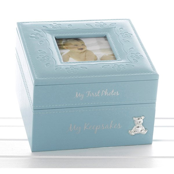 JD Baby Boy Keepsake & Photo Box