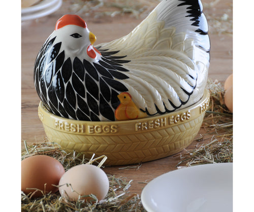Mason Cash Mother Hen Nest - Egg Storage