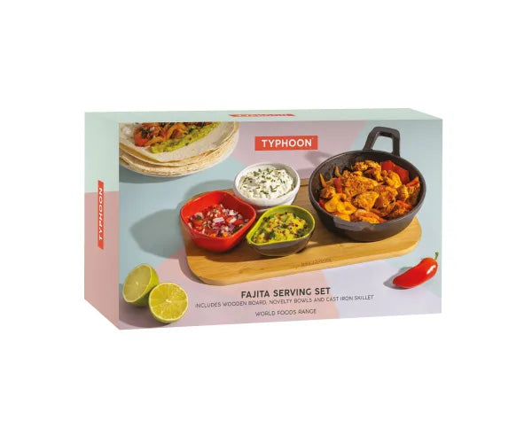 Typhoon World Foods Fajita Serving Set 18cm
