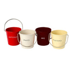 EDD SET OF 4 KETCHUP MUSTARD MAYO AND BBQ BUCKETS