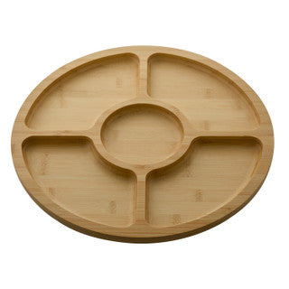KC Farberware Build-a-Board Bamboo Divided Serving Board, 35.5CM