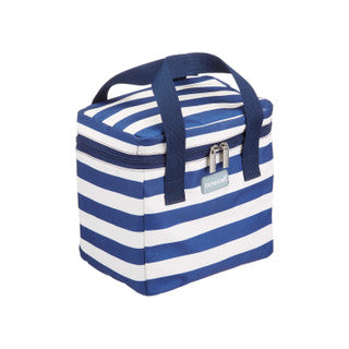 KitchenCraft Lulworth Nautical-Striped Small Cool Bag