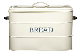 KC Living Nostalgia Antique Cream Bread Bin