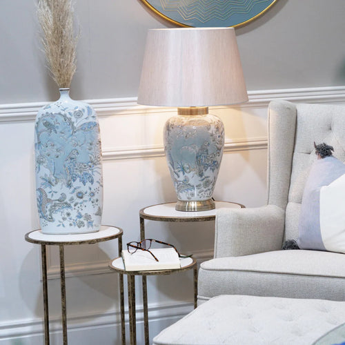 Mindy Brownes Marble Top Nest of 3 Tables