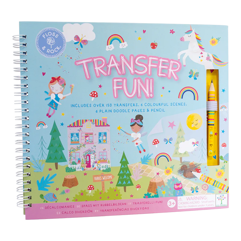 Floss & Rock Transfers Rainbow Fairy